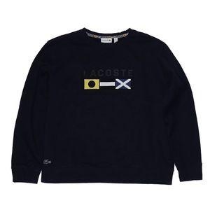 Navy Blue Lacoste sailing club sweater